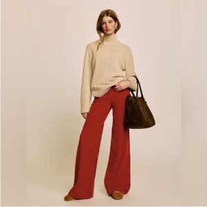 NEW. Reformation Eden Wide Leg Cord Pants. NWT